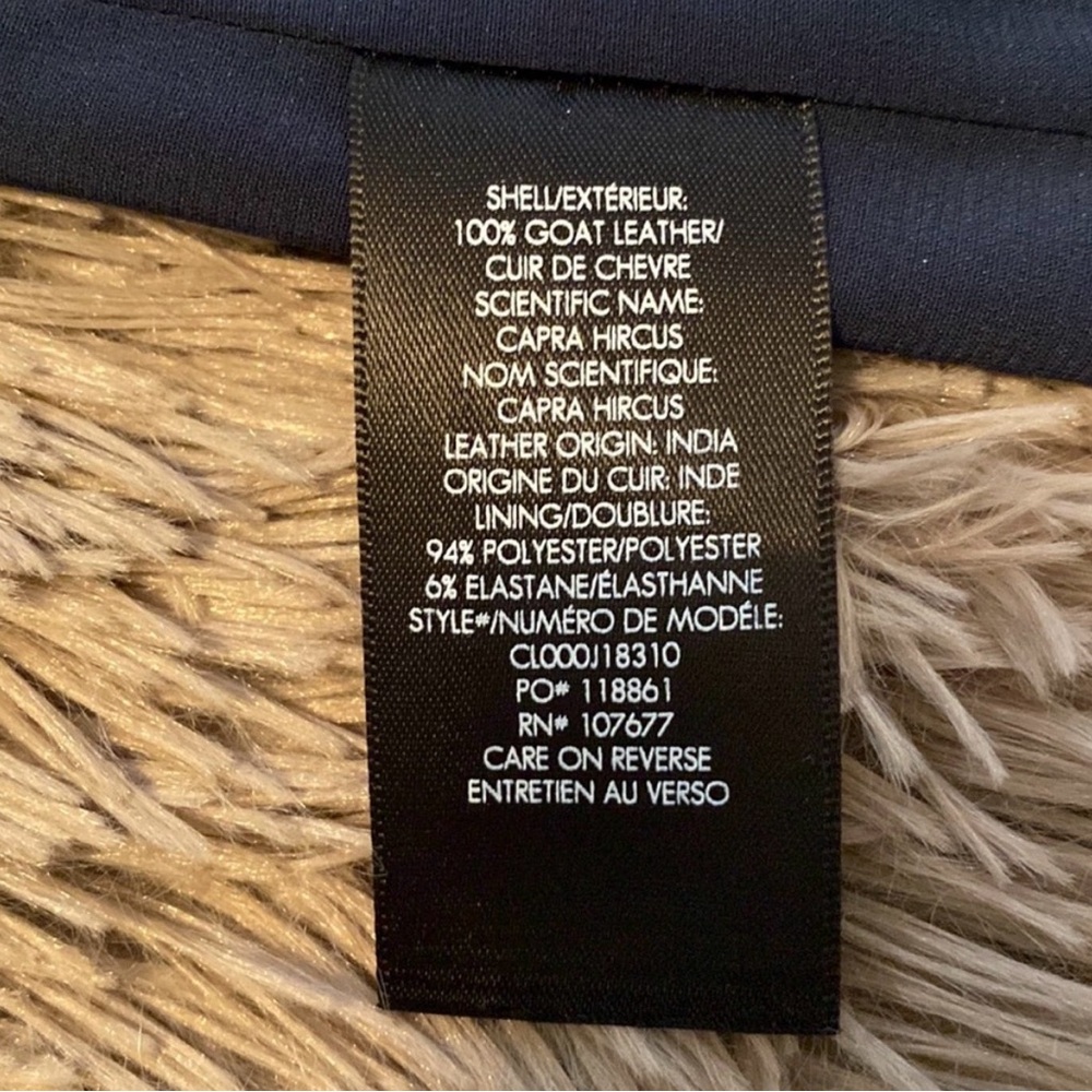 Alice + Olivia Navy Asymmetrical Skirt - Picture 5 of 5